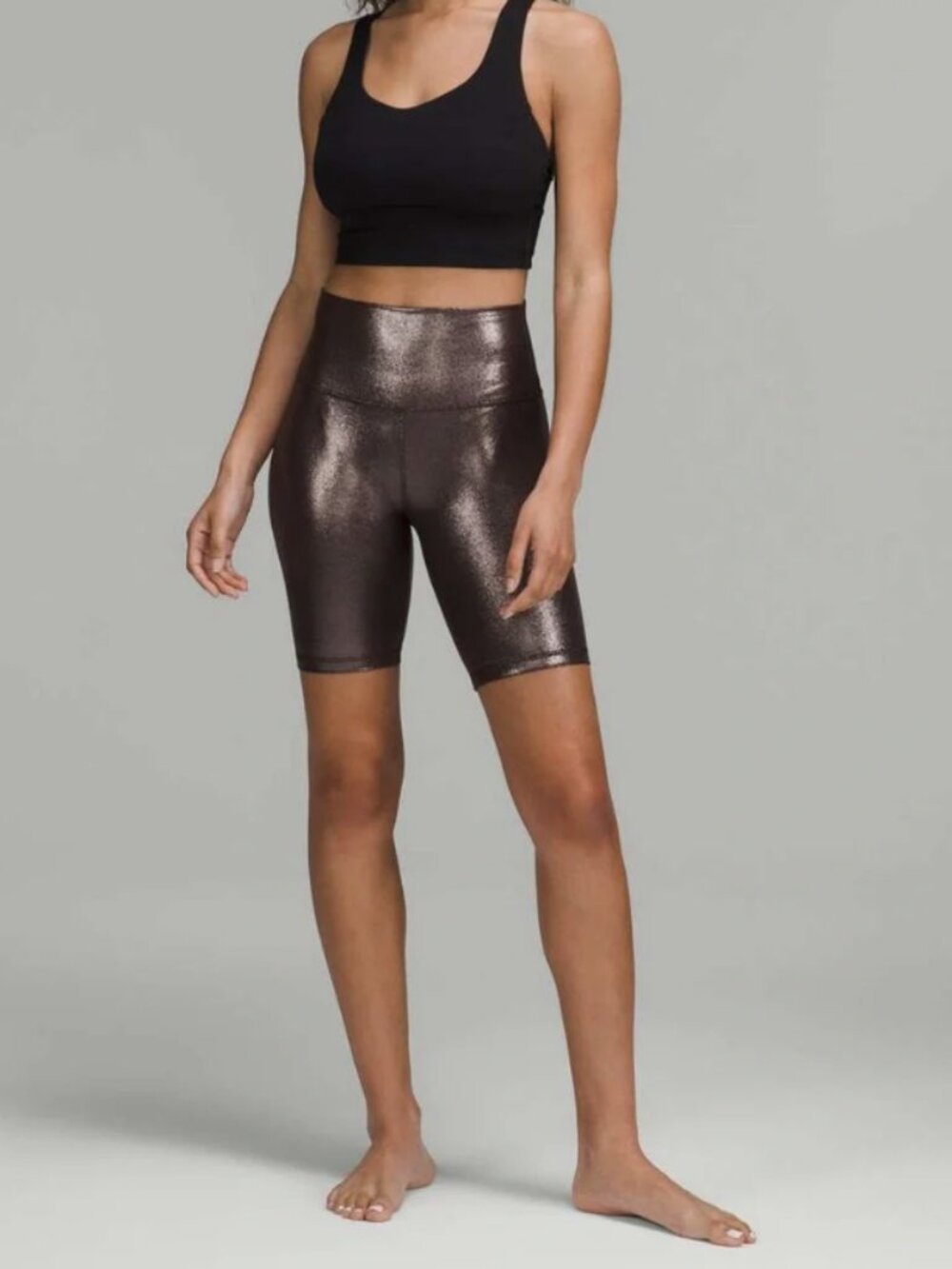 Lululemon Align High-Rise Short 8" Shine / Sz 12